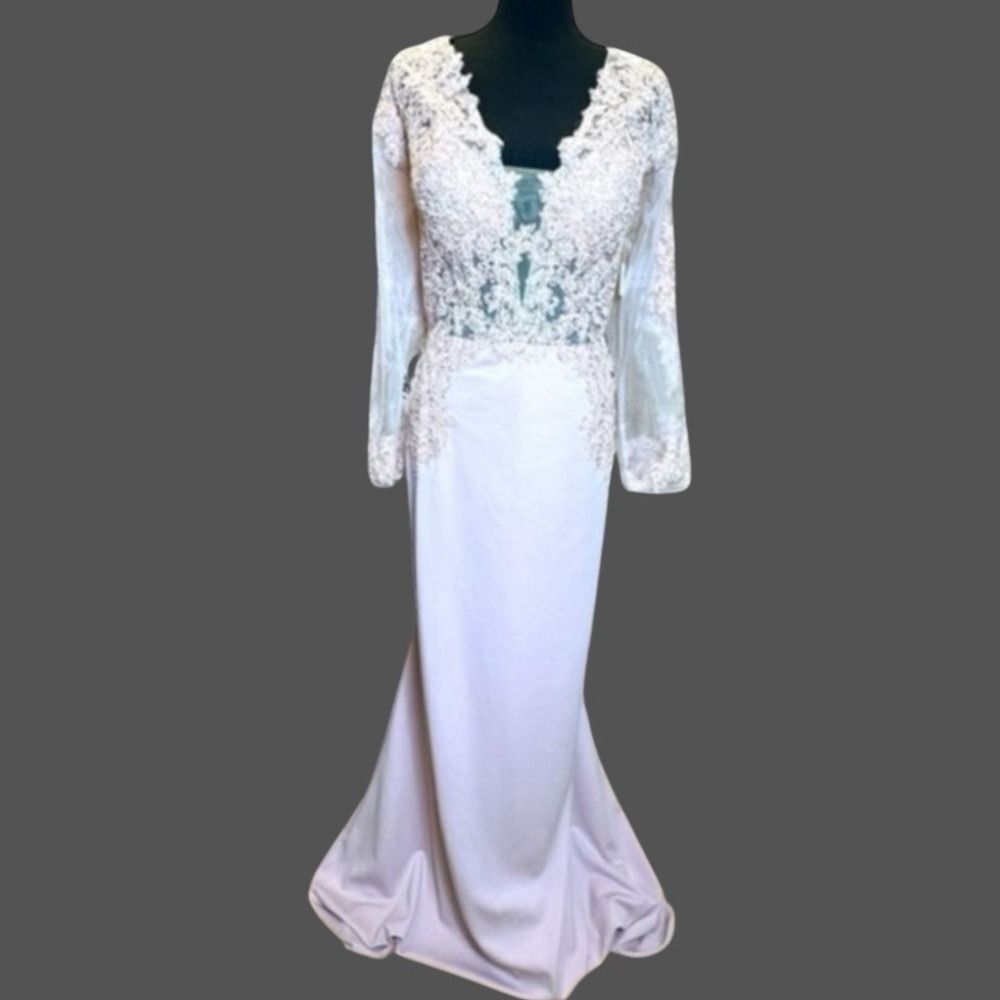 NWT LA Merchandise Pink Gown sz 14